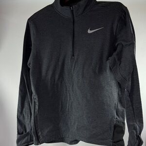 Nike Charcoal Gray Quarter-Zip Top Men’s L